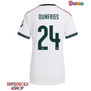 Real Madrid Denzel Dumfries #24 Hjemmebanetrøje Dame 2026-27 Kort ærmer Real Madrid Denzel Dumfries #24 Hjemmebanetrøje Dame 2026-27 Kort ærmer